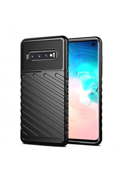 Techsuit Samsung Galaxy S10 case-Thunder Black