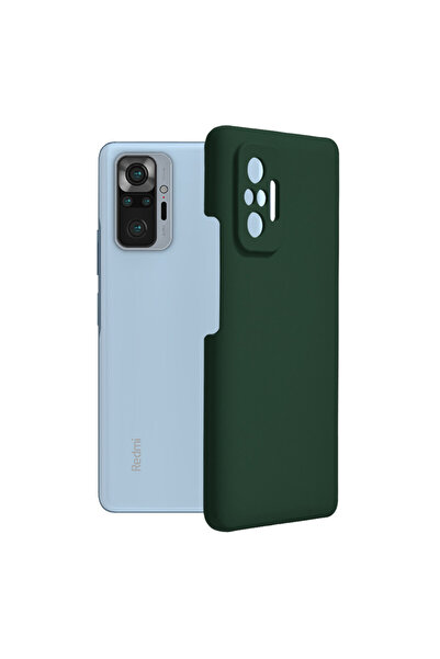 Techsuit Husa Xiaomi Redmi 10 - Soft Edge Silicone Green Dark