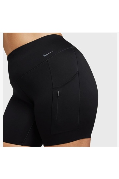 Nike Go Kadın Sıkı Destekli Yüksek Bel spor kisa tayt