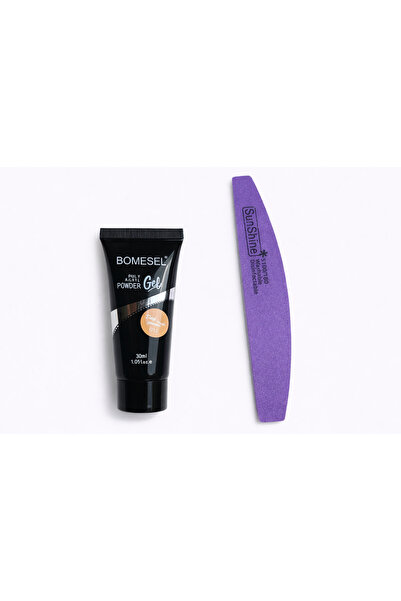 SUNSHINE Polygel nail building kit – BOMESSEL Poly Acrylic Gel 30 ml + profes...