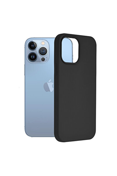 Techsuit Husa Apple iPhone 13 Pro - Soft Edge Silicone Negru