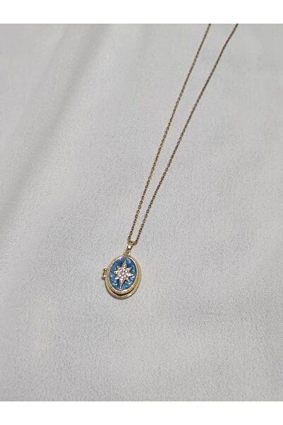 NotluKutum Resimli Kapaklı Çelik Kolye