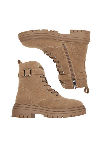 DeeZee ankle boots for women beige 60120-11