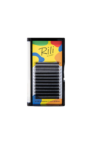 Lovely Rili de Extensii Gene Premade 3W/Mix/M