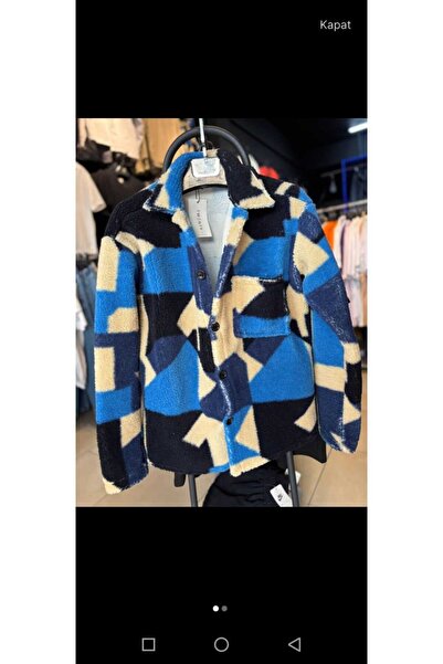 Q45collection Colorful Patterned Fleece Unisex Shirt