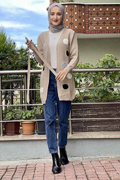 İbrahim Burak Etiler Collection Fashion Stripe Knitwear Cardigan