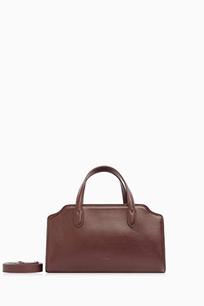 Tuğba Kısa Kulplu Çanta - Bordo