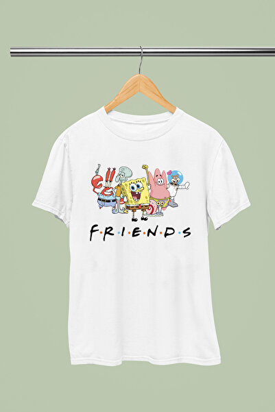 MAGORS Spongebob Printed Cotton Short-Sleeved Regular Fit Youth and Children'...