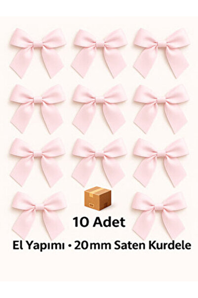 FIRAT.FİYONK FIRAT FİYONK 2 CM PENPE HAZIR SATEN FİYONK 10 ADET