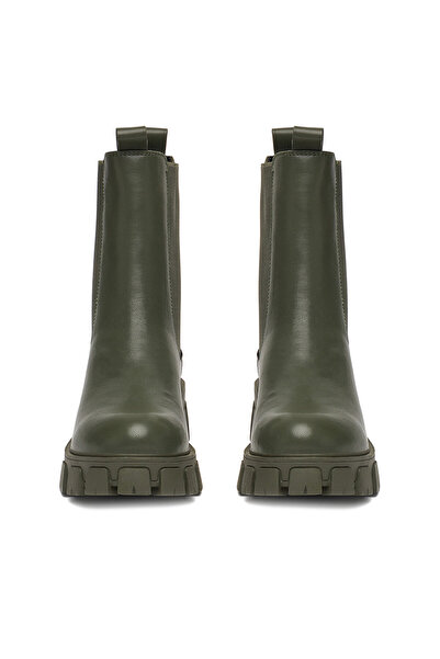 DeeZee Chelsea boots women khaki 12837-22