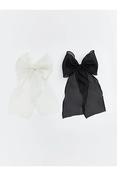 LC Waikiki Mixed Bow Figured Girls' Buckle Set of 2 (S6)