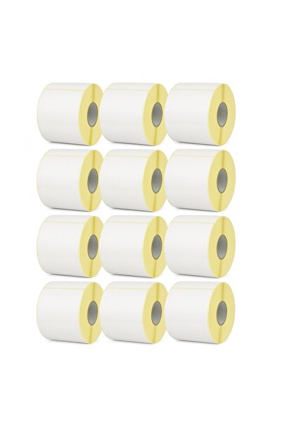 Crocodileskids Set of 12 Rolls of Thermal Self-Adhesive Labels 100x150mm, 100...