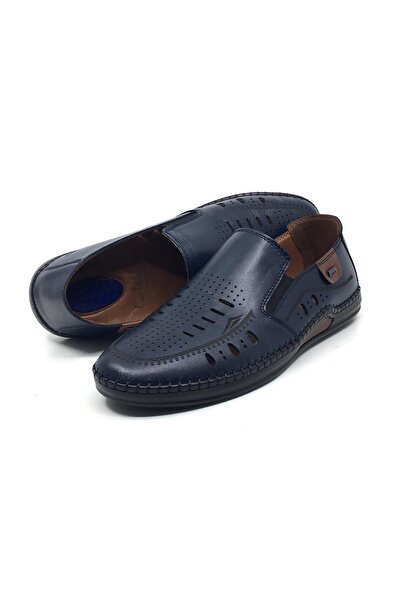 CATELLİ 100% Genuine Leather Men's Orthopedic Summer Comfortable Daily Sandal...
