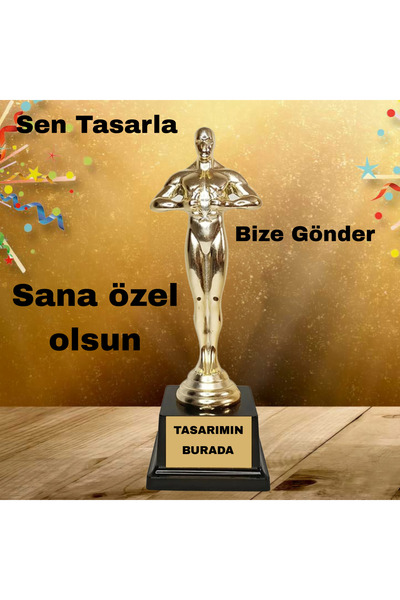 Mugs and love Kendin tasarla kişiye özel OSCAR ödül BÜYÜK BOY