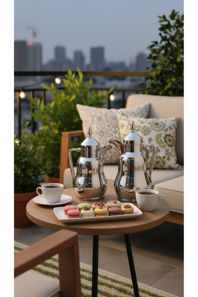 Generic Luxury design tea and coffee thermos, 1 liter / 500 ml