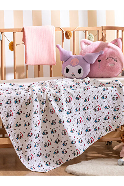 LC Waikiki Quality Pieces from Çelebi Store Kuromi Printed Baby Girl Muslin B...