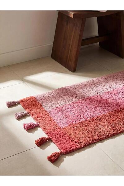 LC Waikiki Karışık Püsküllü Banyo Paspası 50x80 Cm (S6)