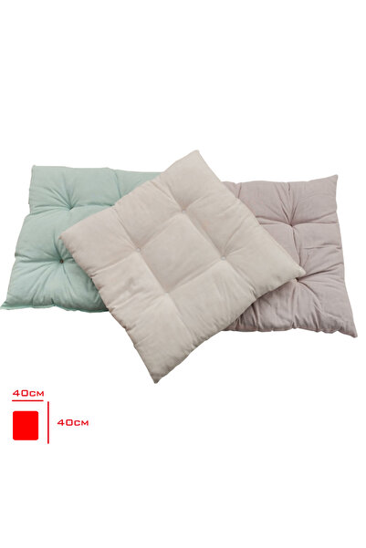Altınkayaticaret 2 Pieces Fiber-Filled Cushion 40*40 cm Cr
