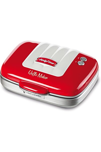 BRF Elizberrasell Ariete Party Time Waffle Maker Red 1973/00-700 Watts, Power...