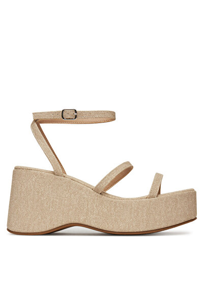 DeeZee sandals for women beige E22067-5