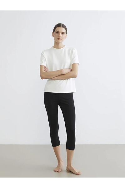 LC Waikiki Pink Elastic Waist Women's Underwear Leggings (S6)