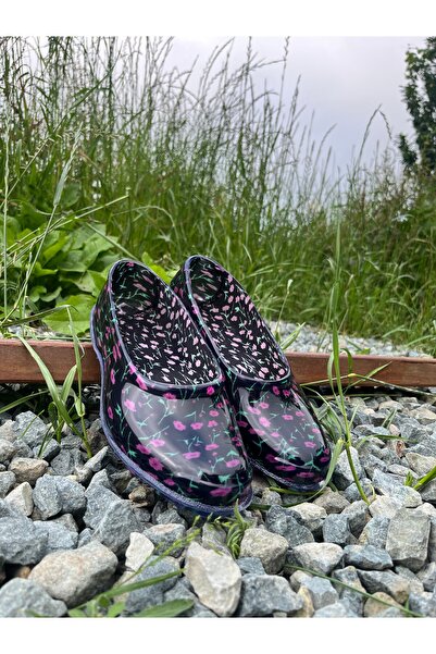 Botland Women's Patterned Colorful Lightweight Non-Slip Sole Plastic Garden S...