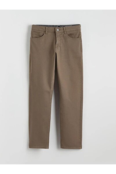 LC Waikiki Pantaloni de blugi maro pentru bărbați, croială normală (S6)