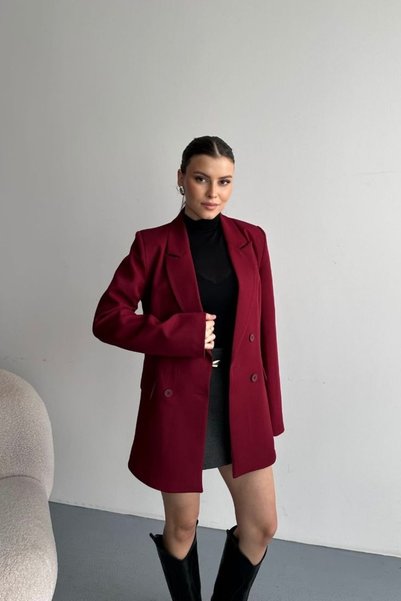 gm giyimarket New Season Women's Oversize Blazer Jacket