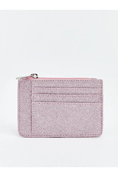 LC Waikiki Silvery Women's Card Holder Wallet (S6)