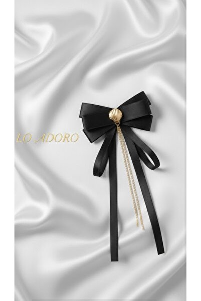 LO ADORO Vintage Victorian and Bee Detailed Brooch Women's Tie Bowtie Elizabe...