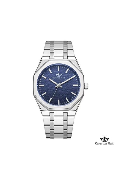 Caverton Mair Original men's watch with a steel strap