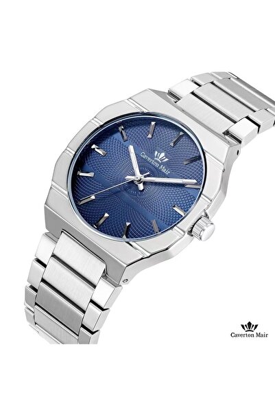 Caverton Mair Original men's watch with a steel strap