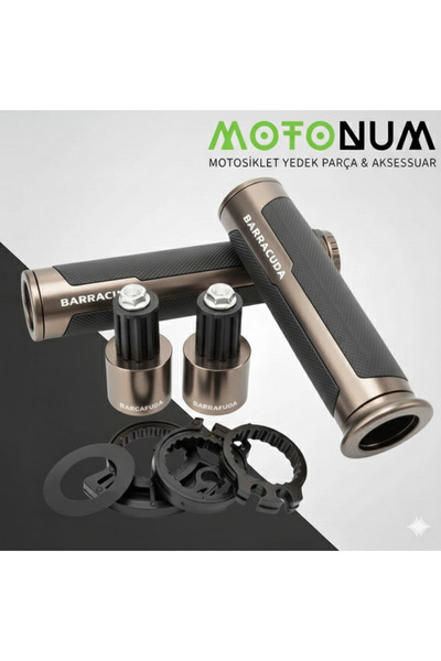 Motonum Sym Joymax 250 Barracuda Elcik Takımı-Silikonlu-Nikel-EL32893