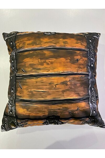 ART ÇEYİZ غطاء وسادة من قماش الجلد المدبوغ مطبوع رقميًا 2 قطعة