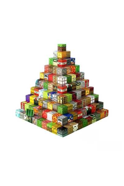 Virtual Trend Cuburi Magnetice de Constructie, Virtual Trend, Set 100 piese, ...