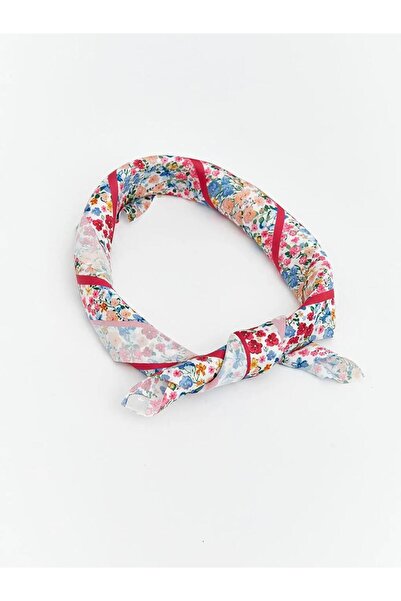 LC Waikiki White Patterned Women's Scarf (S6)