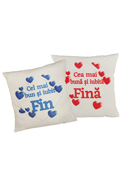 OEM Set of 2 Personalized Pillows for Fini, 40x40 cm