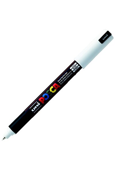 Uni Posca Pc-1mr Boyama Markörü 0.7 Mm Beyaz
