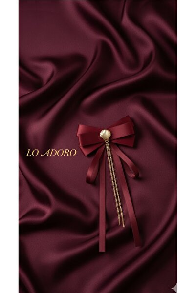 LO ADORO Vintage Victorian and Bee Detailed Brooch Women's Tie Bowtie Elizabe...