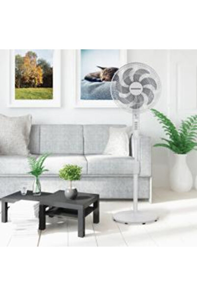 Heinner FOOT FAN HSF-M750M-WH, 50W, 7 BLADES, 2H TIMER, MECHANICAL CONTROL