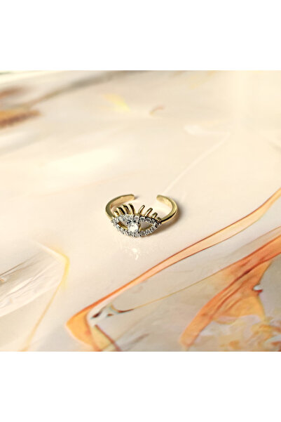 GOX Double Color Pinky-Finger Joint Eyelash Eye Ring