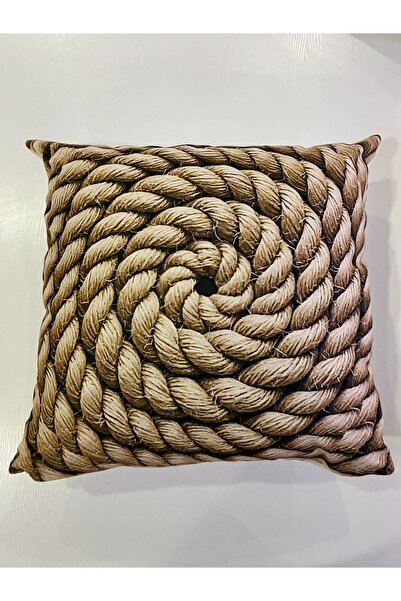 ART ÇEYİZ Digital Printed Throw Pillow Cover 2 Pieces Suede Fabric