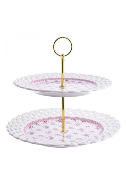 Decoratiuni Dulci Suport etajat, din portelan Roses