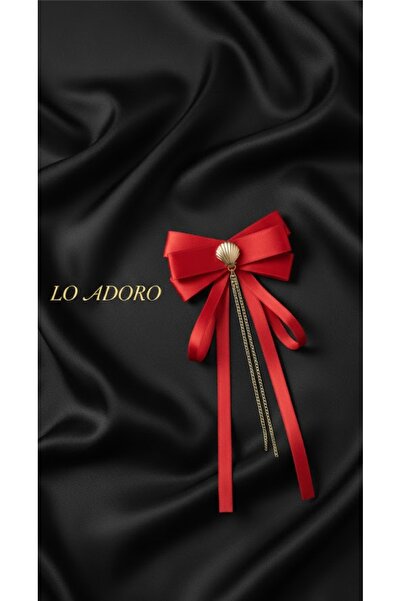 LO ADORO Vintage Victorian and Bee Detailed Brooch Women's Tie Bowtie Elizabe...