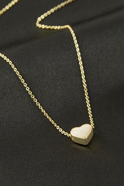 FREEDOM STOREE Heart Enamel Necklace