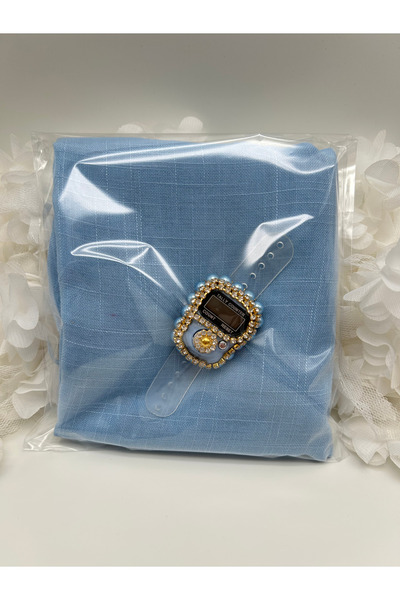 LenaToptan 10 Pieces of Flared Scarves and Zikirmatik Set, Hajj Umrah Mawlid ...