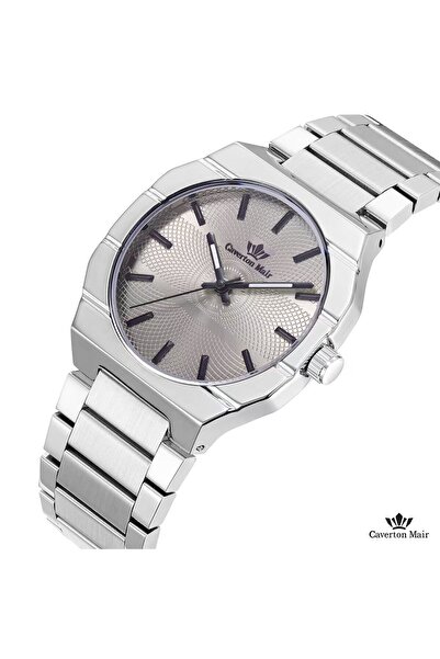 Caverton Mair Original men's watch with steel strap