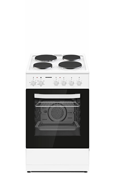 Heinner ELECTRIC STOVE HFSC-S56E4HMWH, 50X60CM, 4 ELECTRIC HOBS