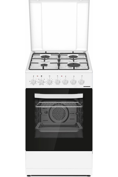 Heinner COMBINED STOVE HFSC-S60LITGC-WH, 4 BURNERS, ELECTRIC IGNITION HOB, EL...