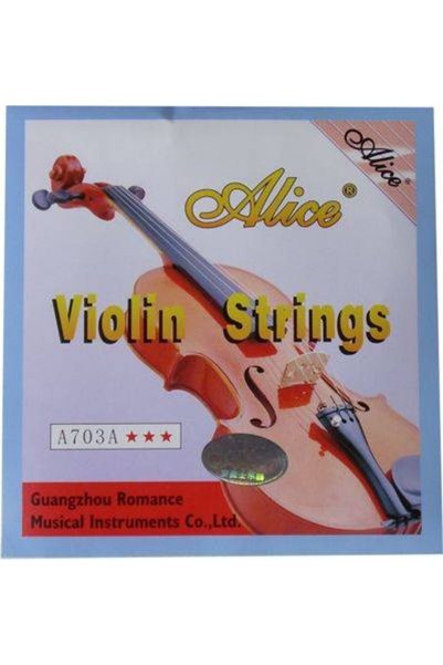 Alice A-703A-1 Violin String Set - No:1 (Educational - Steel Core) |   Steel ...